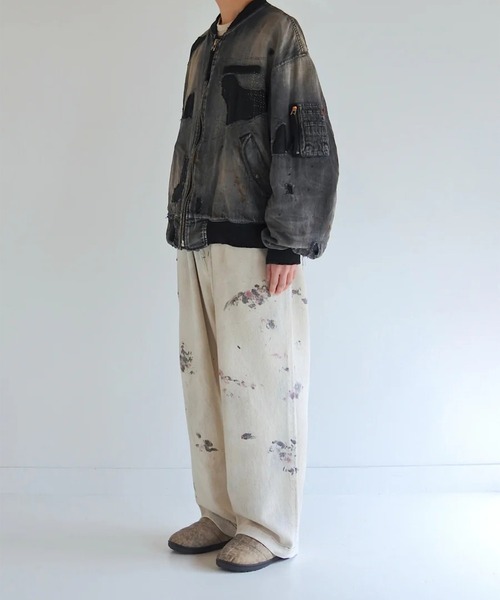 ANACHRONORM 初期モデルμ サイズM ANACHRONORM (アナクロノーム) 80's WIDE 5P PANTS / エイティーズ