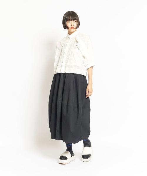gomme（ゴム） スカート MEDIUM ネイビー レディース : ZOZOTOWN Yahoo