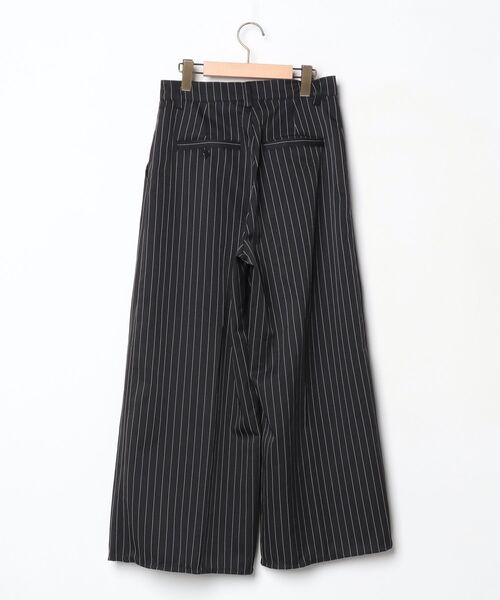 「mando」 ストライプ柄パンツ M ネイビー メンズ_画像2