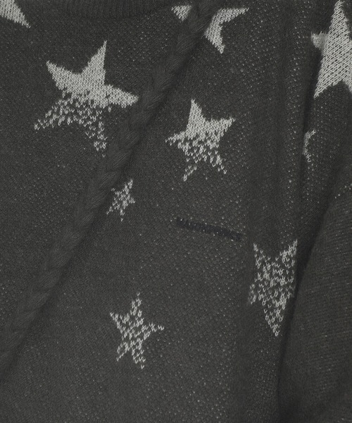 「MASONPRINCE」 長袖ニット M ダークグレー メンズ_画像3