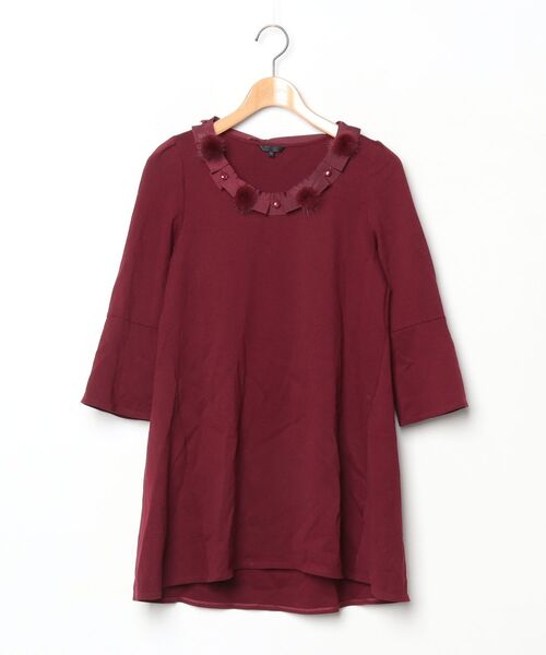 新品　トゥービーシック　ニット　カットソー TO BE CHIC（トゥー ビー シック） 7分袖ニット 40 ブラック