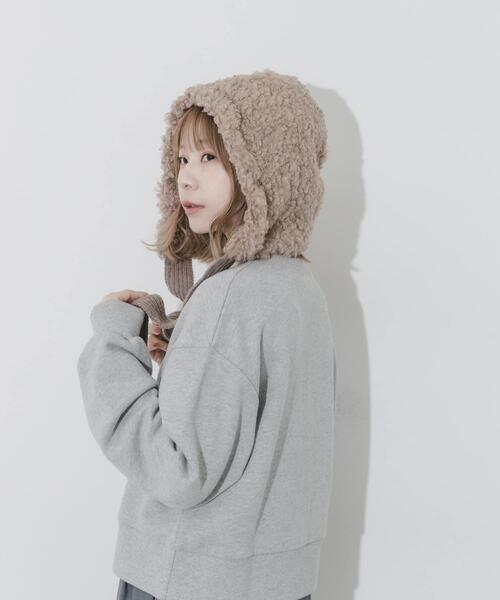 「SMELLY」 帽子 - ブラック レディース_画像4