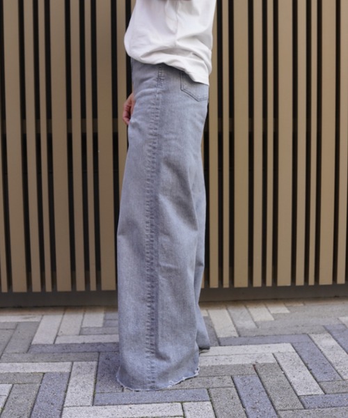 YANUK（ヤヌーク） ジーンズ デニム デニムパンツ WIDE FLARE/ワイド