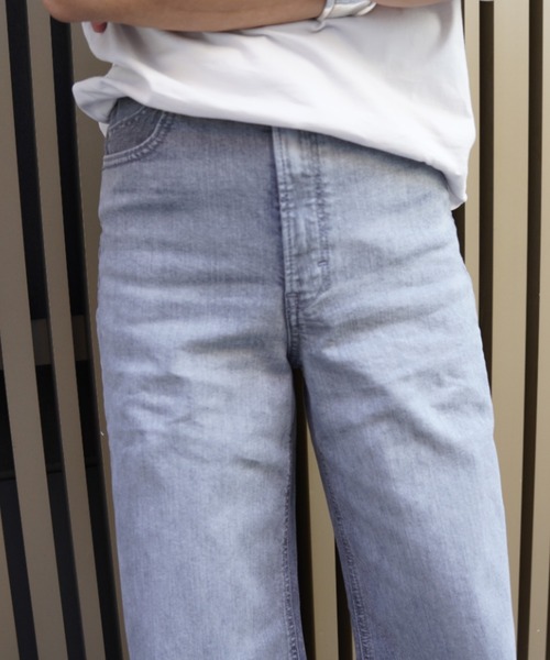 ジーンズ デニム デニムパンツ YANUK(ヤヌーク)　WIDE FLARE/ワイドフレア/FRG レディースの画像