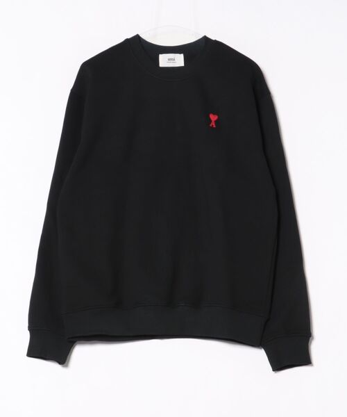 美品☆AMI Paris グラフィック スウェット XL ブラック　裏起毛 AMI Alexandre Mattiussi トレーナー スウェット 「AMI PARIS」アミ