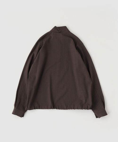 シャツ Product Twelve（プロダクトトゥエルブ）Techno Wool Sucker Half Zip Shirt メンズ レディースの画像