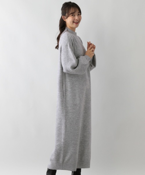 「GLOBAL WORK Smile Seed Store」 ニットワンピース LARGE ベージュ レディース_画像5