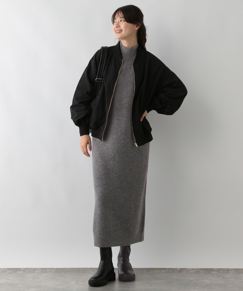 「GLOBAL WORK Smile Seed Store」 ニットワンピース LARGE ベージュ レディース_画像8