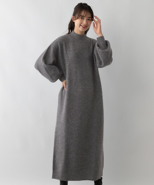 「GLOBAL WORK Smile Seed Store」 ニットワンピース LARGE ベージュ レディース_画像9
