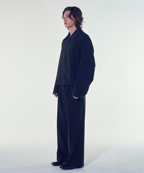「VICTIM」 ブルゾン LARGE チャコールグレー メンズ_画像2