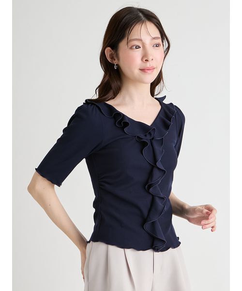セルフォードトップス ペプラムドッキングカットトップス(カットソー)｜TOPS（トップス