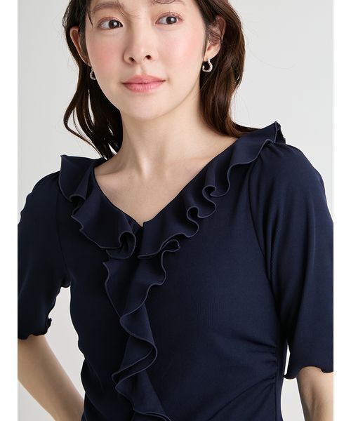 CELFORD（セルフォード） tシャツ 「洗える」ラッフルカットトップス