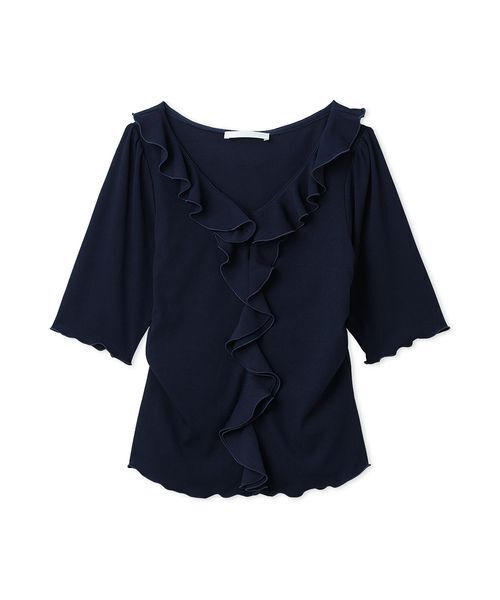 CELFORDトップス CELFORD（セルフォード） tシャツ 「洗える」ラッフルカットトップス