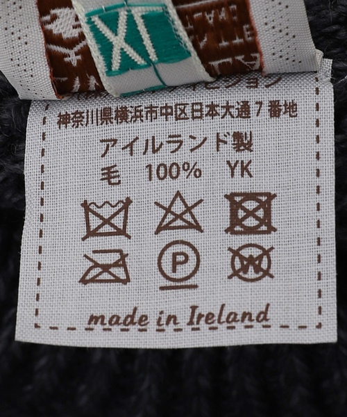 「INVERALLAN」 長袖ニット LARGE ホワイト×ホワイト メンズ_画像3