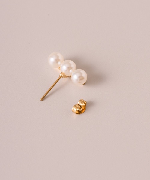 「muku」 ピアス（両耳用） FREE ゴールド レディース_画像9