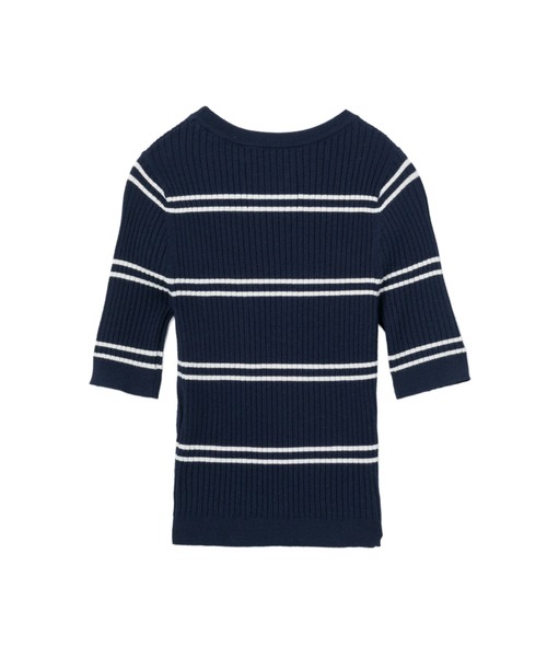 A BATHING APE（アベイシングエイプ） ニット セーター FITTED STRIPES 