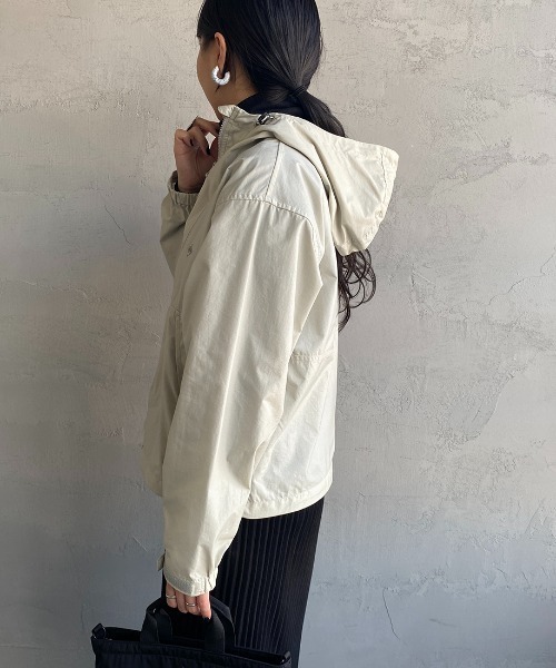 DANTON ナイロンブルゾン Danton（ダントン） ナイロンブルゾン M グレイッシュベージュ