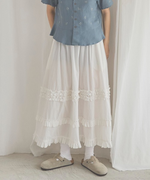 fig London（フィグロンドン） スカート _deco skirt : ZOZOTOWN Yahoo