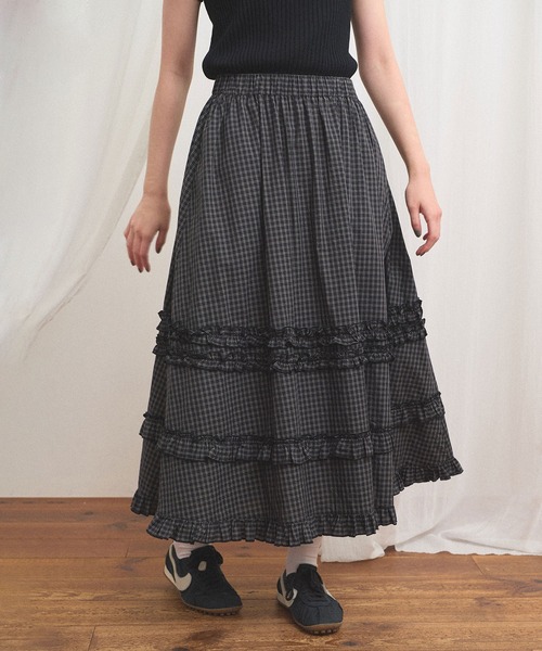 fig London（フィグロンドン） スカート _deco skirt : ZOZOTOWN Yahoo
