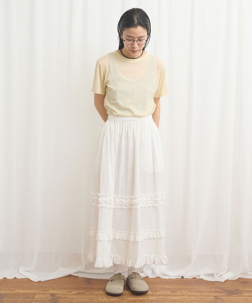 タグ付き新品未使用品 fig London deco skirt fig London（フィグロンドン） スカート deco skirt : ZOZOTOWN Yahoo