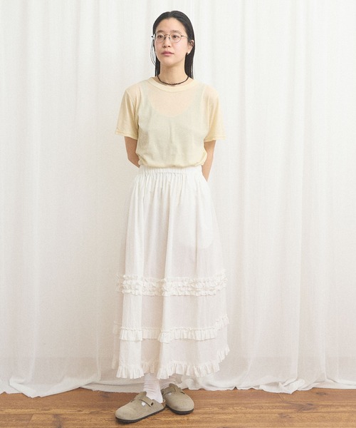 fig London（フィグロンドン） スカート deco skirt : ZOZOTOWN Yahoo