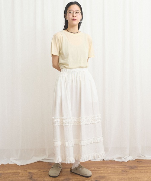 fig London（フィグロンドン） スカート _deco skirt : ZOZOTOWN Yahoo