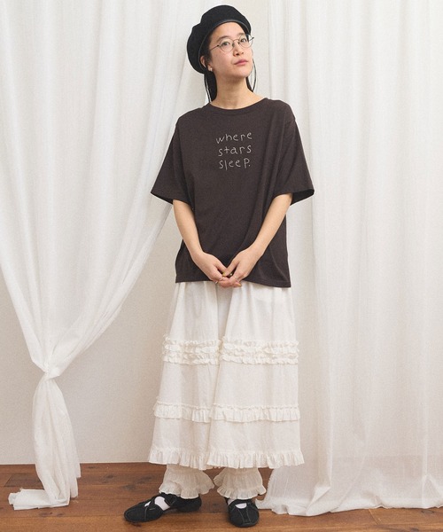 fig London 15 オーバー　スカート　リネン fig London 15 オーバー スカート リネン fig London 15 オーバー
