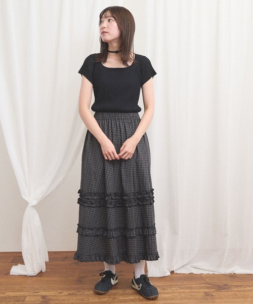 fig London ジャクリーンskirt fig London（フィグロンドン） スカート deco skirt : ZOZOTOWN Yahoo