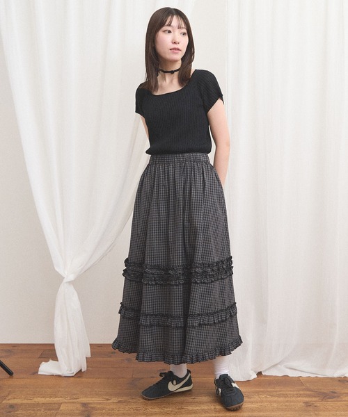 fig London（フィグロンドン） スカート deco skirt : ZOZOTOWN Yahoo
