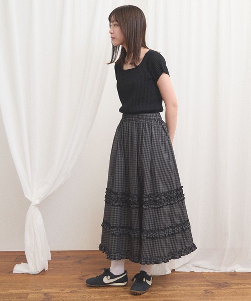 fig London（フィグロンドン） スカート deco skirt : ZOZOTOWN Yahoo