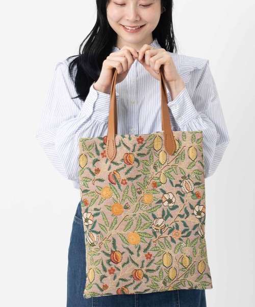 Jubilee(ジュビリー) トートバッグ ウィリアムモリス柄 ジャカード織 Jubilee(ジュビリー) トートバッグ ウィリアムモリス柄 ジャカード織