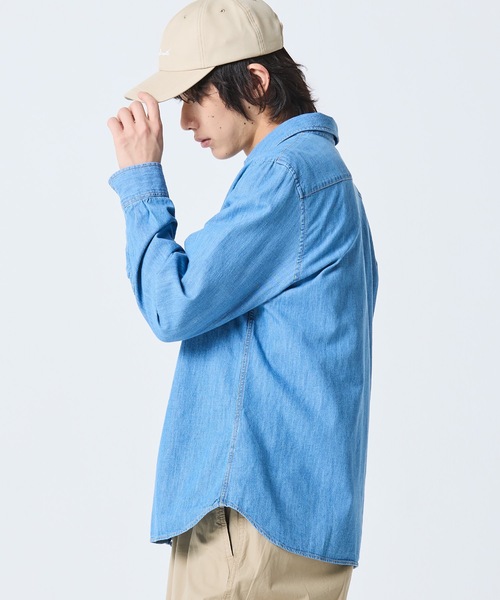 LACOSTE（ラコステ） シャツ ライトウェイトデニムシャツ メンズ