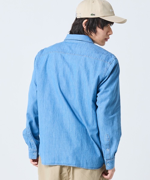 LACOSTE（ラコステ） シャツ ライトウェイトデニムシャツ メンズ