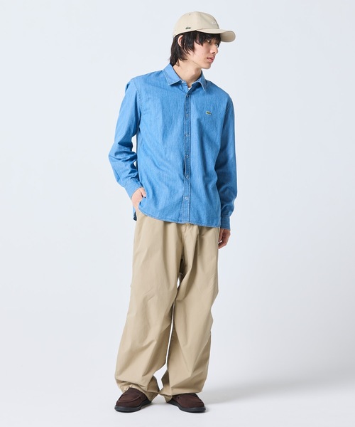 LACOSTE（ラコステ） シャツ ライトウェイトデニムシャツ メンズ