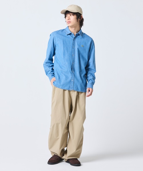 LACOSTE（ラコステ） シャツ ライトウェイトデニムシャツ メンズ