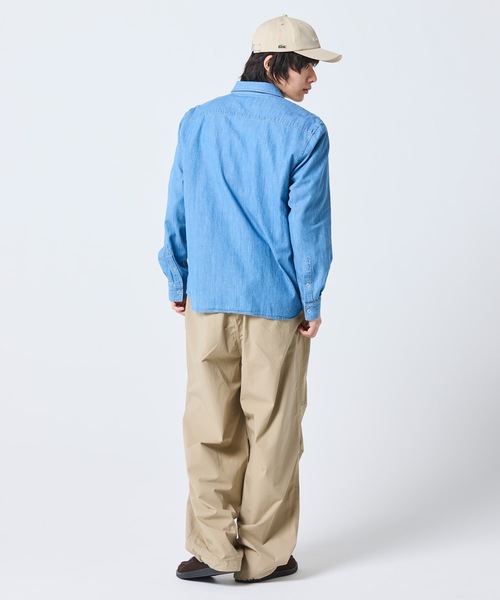 LACOSTE（ラコステ） シャツ ライトウェイトデニムシャツ メンズ