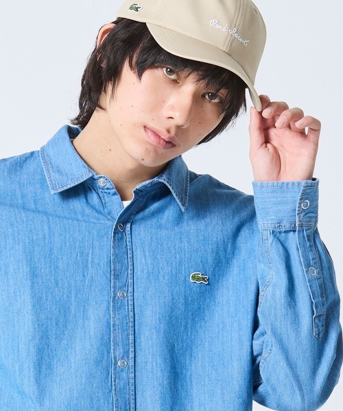 LACOSTE（ラコステ） シャツ ライトウェイトデニムシャツ メンズ