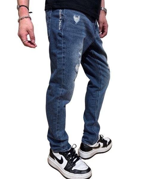 Cook jeans（クックジーンズ） ジーンズ 異素材ブルーハートデニム