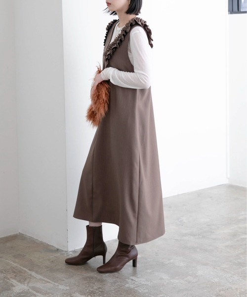 「Eimee Law」 サロペットスカート 38 ブラック レディース_画像7