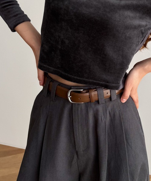 「CANAL JEAN」 パンツ SMALL ブラウン レディースの画像