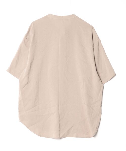 「COMMON WARE」 半袖シャツ L ベージュ レディース_画像2