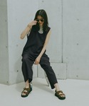 サロペット オーバーオール 2WAYワイドサロ...の詳細画像3