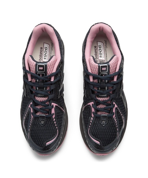 「New Balance」 ローカットスニーカー 24.0cm ネイビー メンズ_画像2