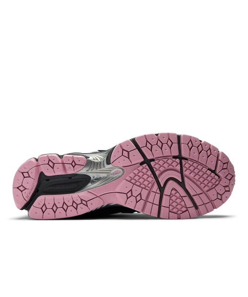 「New Balance」 ローカットスニーカー 24.0cm ネイビー メンズ_画像4