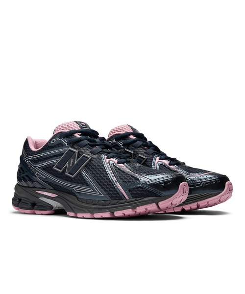 「New Balance」 ローカットスニーカー 24.0cm ネイビー メンズ_画像6