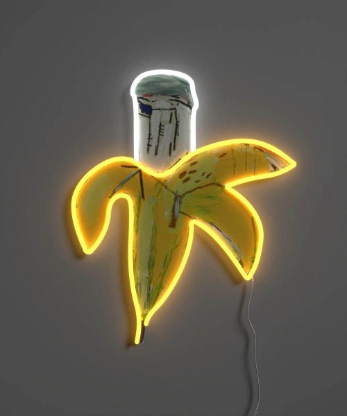 照明 「予約商品」 ジャン・ミッシェル・バスキア BANANA／YELLOWPOP（イエローポップ）