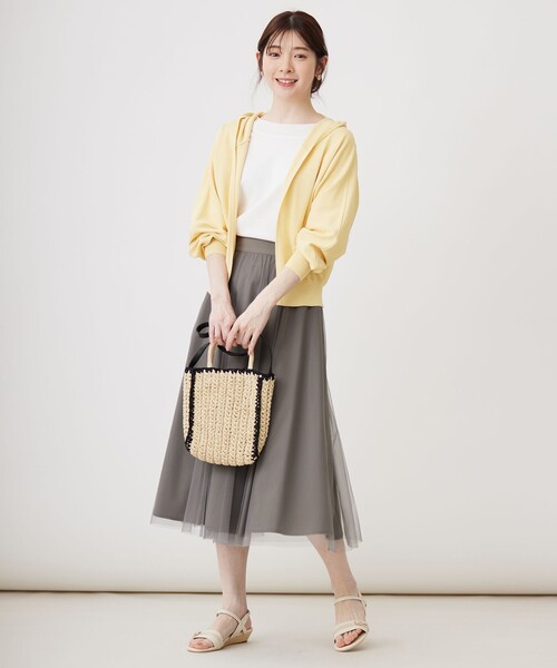 「ANY SIS」 ニットカーディガン 2 ブラック レディース_画像9