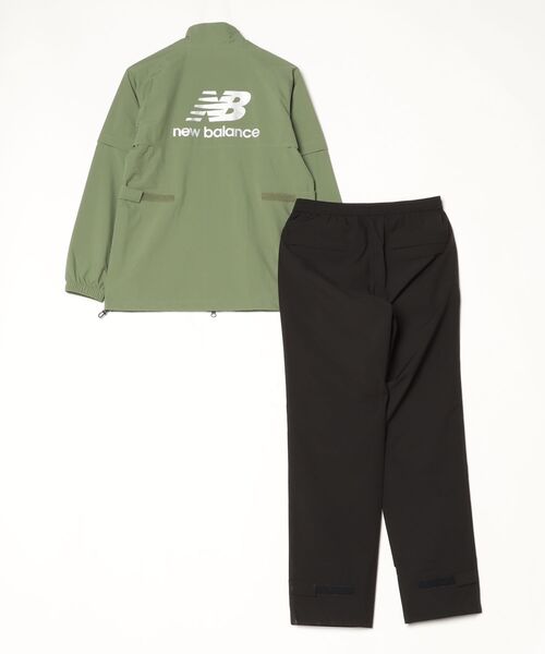new balance ナイロンセットアップ ブラック/ホワイト　サイズXL New Balance（ニューバランス） セットアップ New Balance WOMENS RAIN