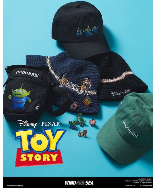 WIND AND SEA（ウィンダンシー） キャップ 帽子 TOY STORY x WDS