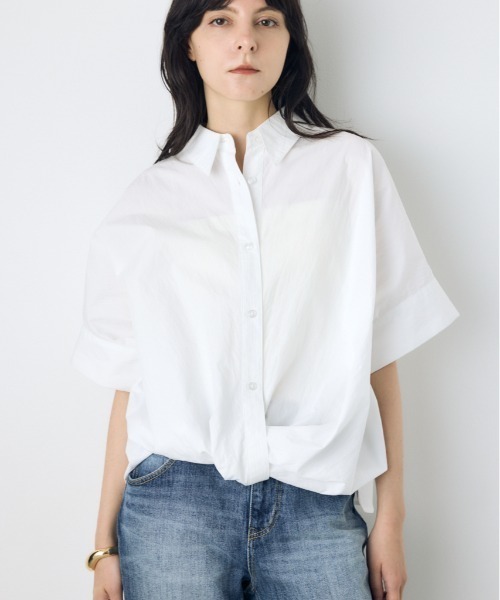 AZUL BY MOUSSY（アズールバイマウジー） ブラウス シャツ 半袖